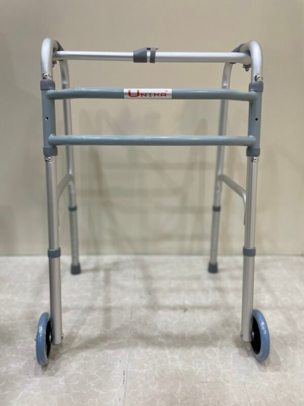 KY912-5L Aluminum Walker with Wheels - Image 2