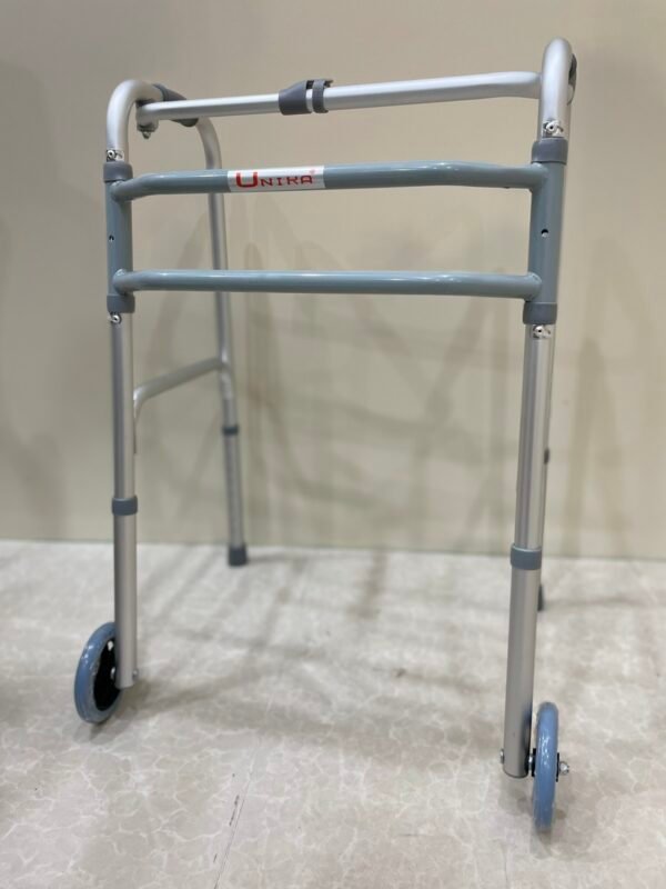 KY912-5L Aluminum Walker with Wheels - Image 3